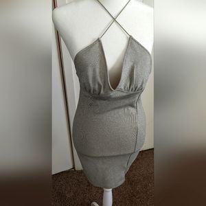 Gray sparkly dress ✨